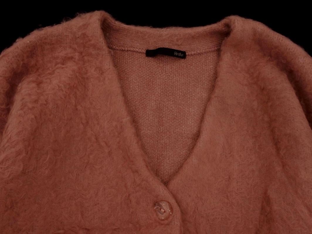 Heather ヘザー Vネック カーディガン sizeF/ピンク ◇■ ☆ fkc1 レディース_画像2