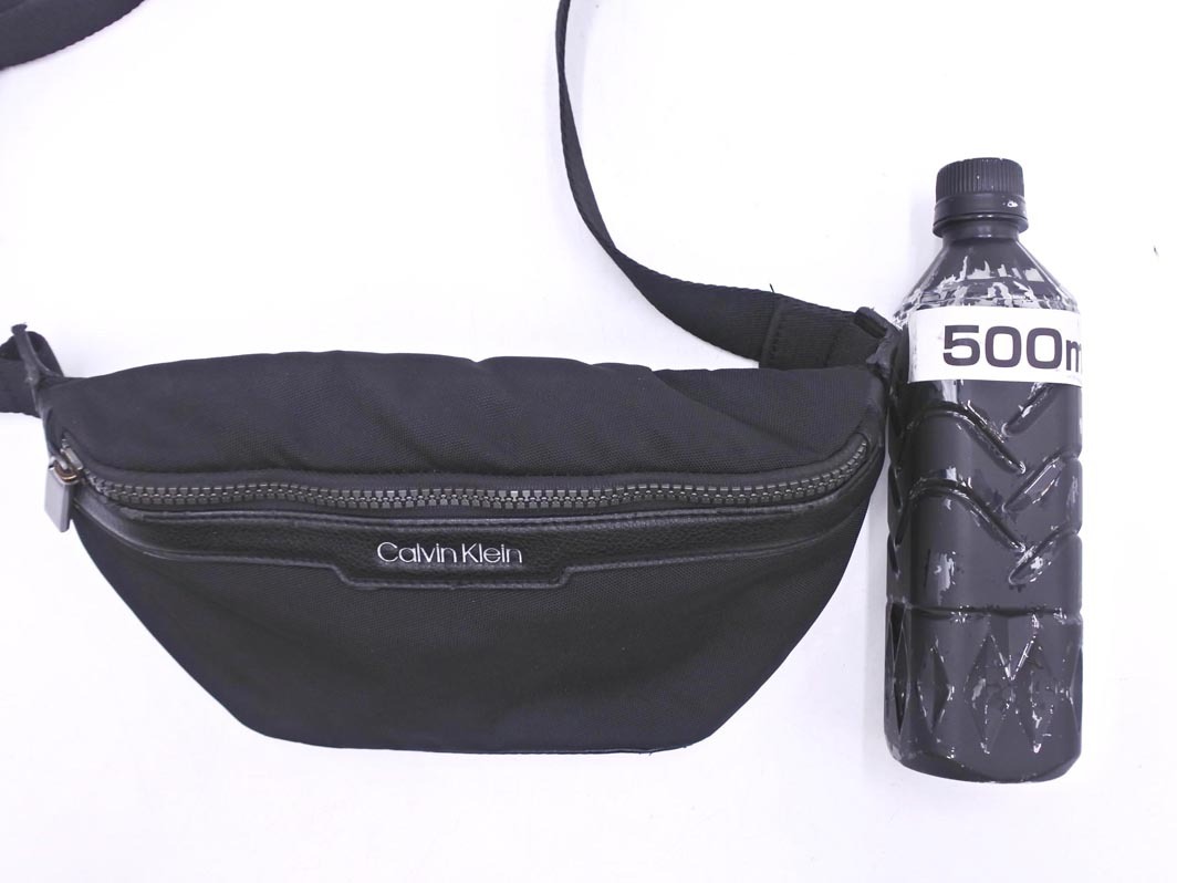 Calvin Klein カルバンクライン ウエストポーチ バッグ 黒 ■■ ☆ fkc0 メンズ_画像2
