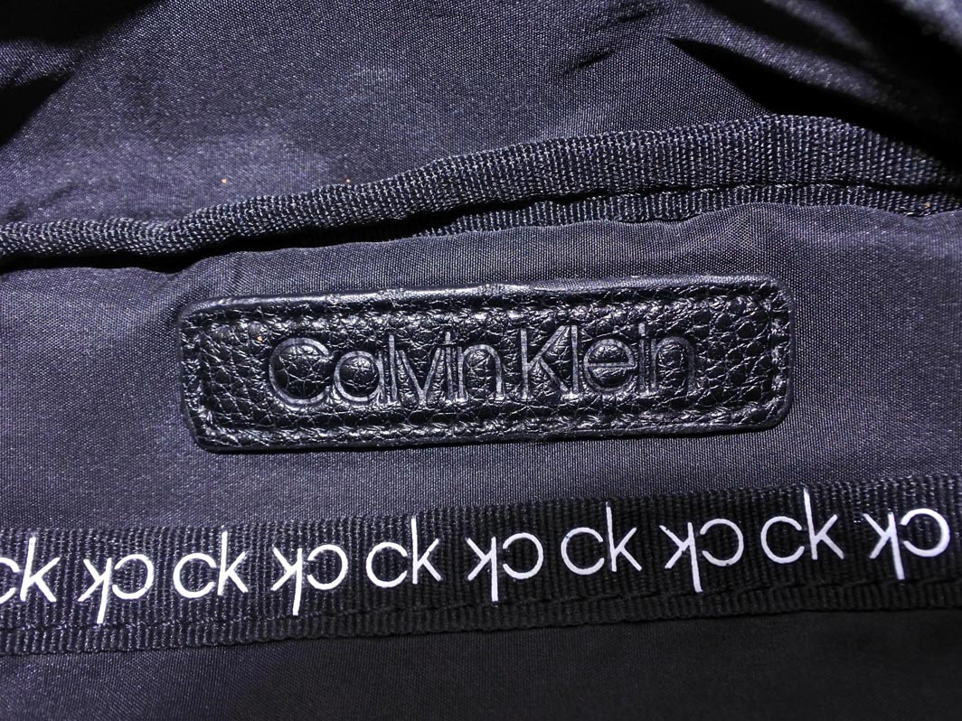 Calvin Klein カルバンクライン ウエストポーチ バッグ 黒 ■■ ☆ fkc0 メンズ_画像8