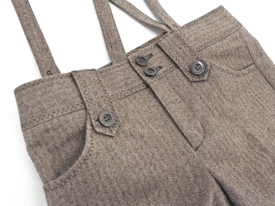 FRAGILE Fragile шерсть . плечо шнур имеется брюки size36/ чай *# * fkc0 женский 