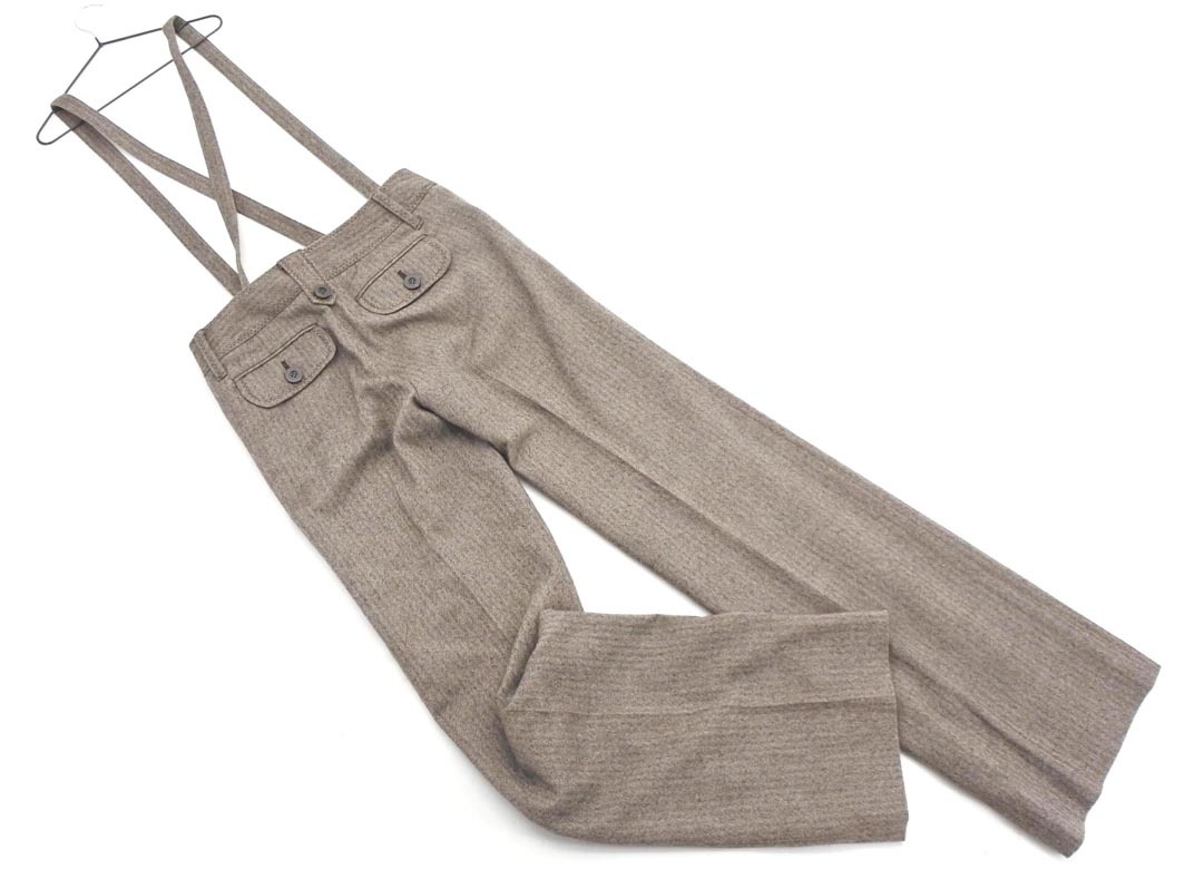 FRAGILE Fragile шерсть . плечо шнур имеется брюки size36/ чай *# * fkc0 женский 