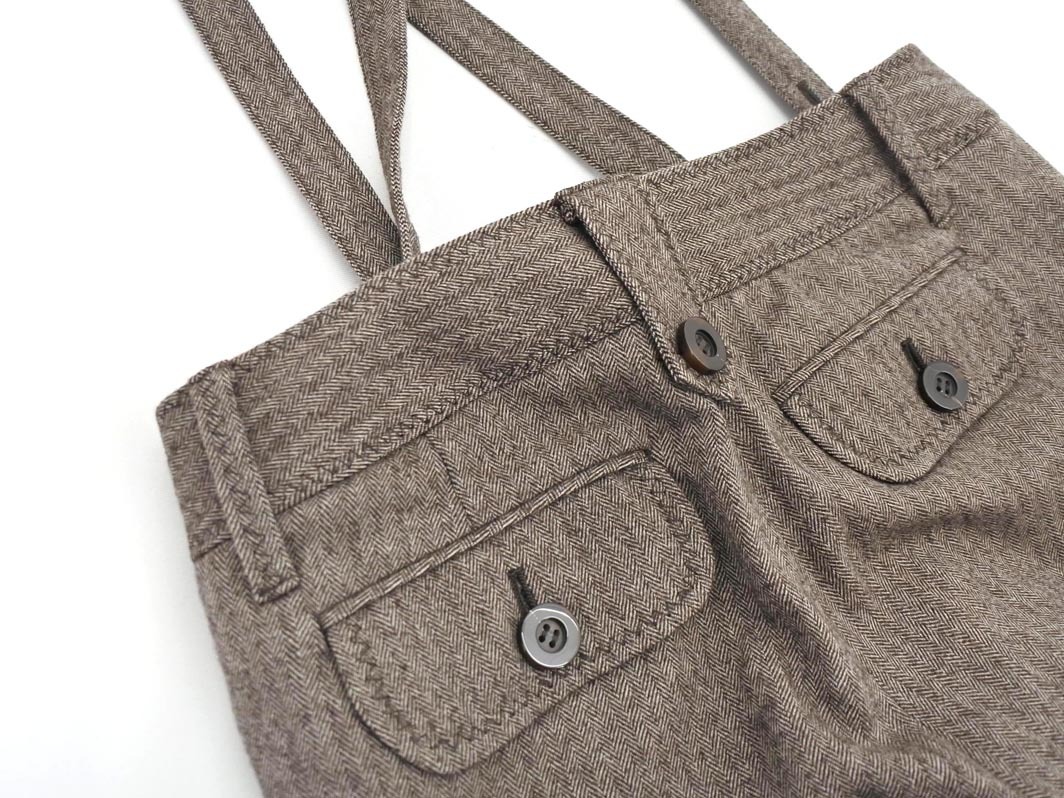 FRAGILE Fragile шерсть . плечо шнур имеется брюки size36/ чай *# * fkc0 женский 