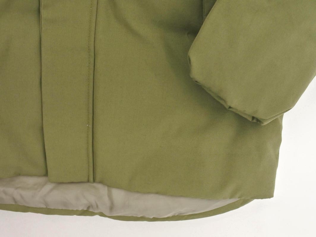 グリーンレーベルリラクシング ユナイテッドアローズ フード ダウン ジャケット size110cm/カーキ ◆■ ☆ fkc0 男の子_画像2