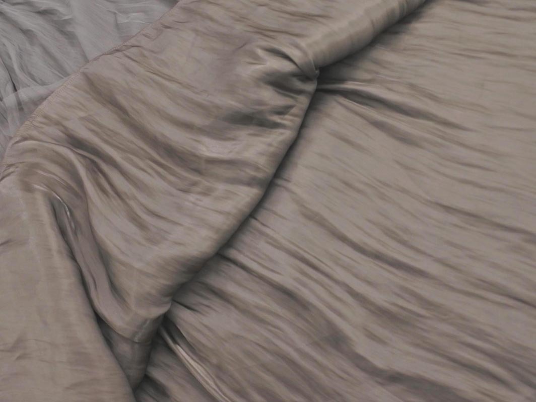 自由区 リバーシブル ロング スカート size40/グレー ■■ ☆ fkc0 レディース_画像3