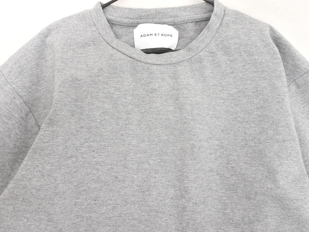 ADAM ET ROPE’ アダムエロペ ボーダー カットソー sizeM/グレーxピンクx紺 ◇■ ☆ fkc0 レディース_画像3