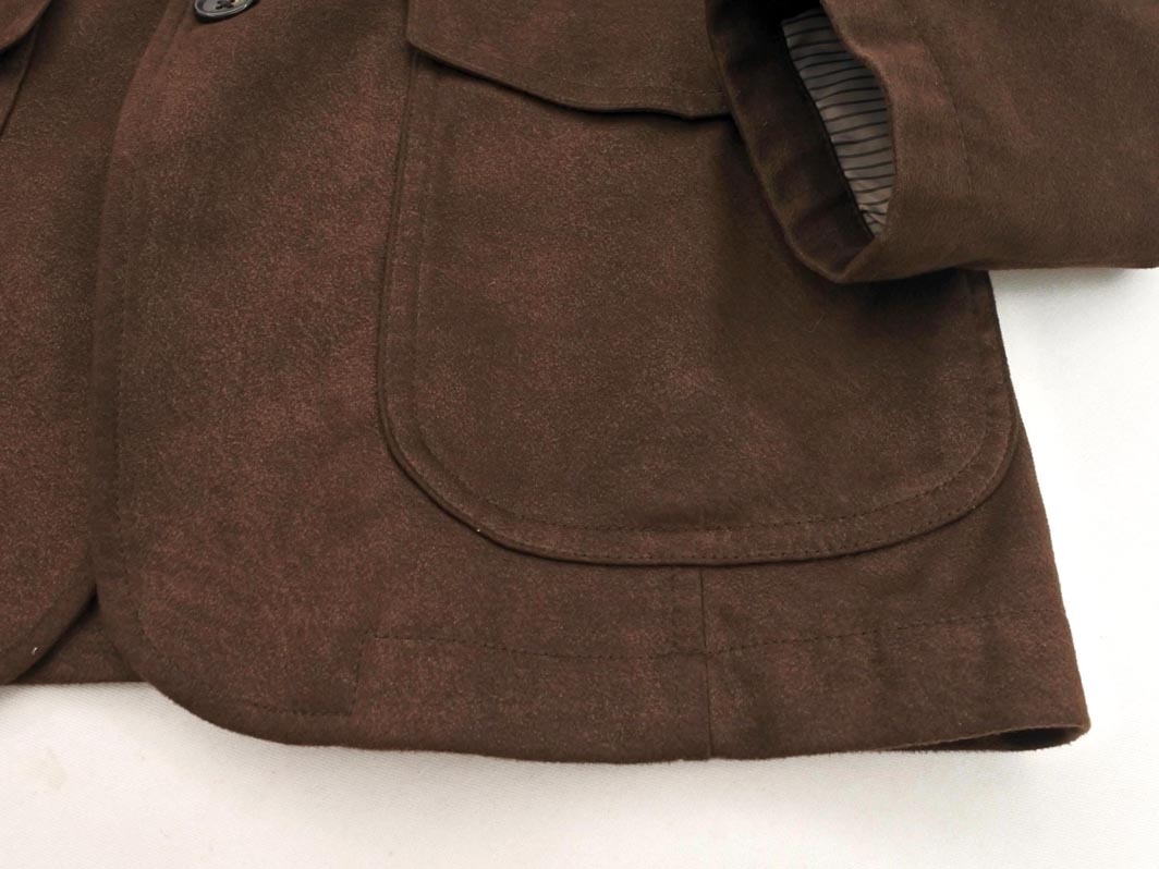 TAKEO KIKUCHI タケオキクチ スウェード調 ジャケット size3/ダークブラウン ◇■ ☆ fkc0 メンズ_画像2