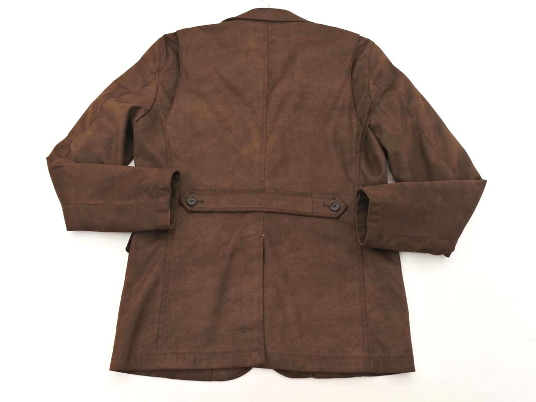 TAKEO KIKUCHI タケオキクチ スウェード調 ジャケット size3/ダークブラウン ◇■ ☆ fkc0 メンズ_画像6