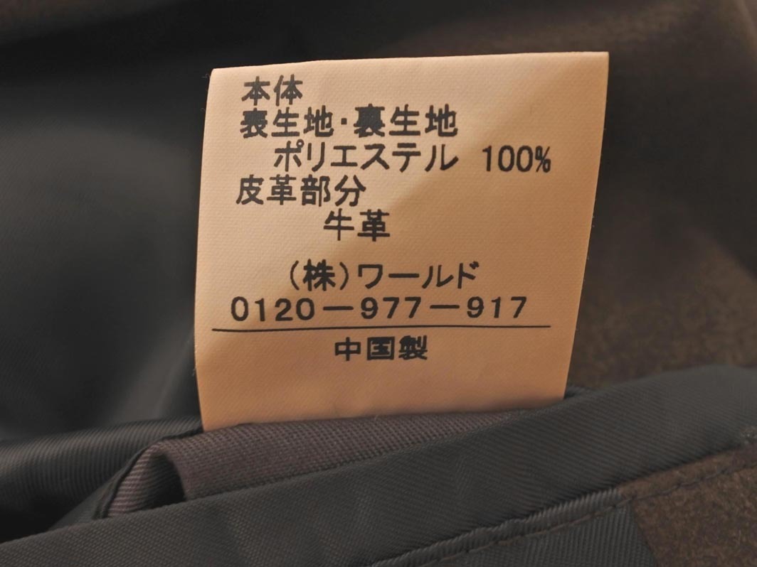 TAKEO KIKUCHI タケオキクチ スウェード調 ジャケット size3/ダークブラウン ◇■ ☆ fkc0 メンズ_画像7