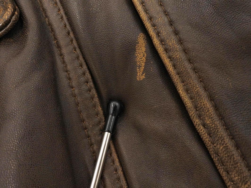 HARAJUKU MOTHER 原宿マザー ヴィンテージ B3 ラムスキン レザー フライト ジャケット sizeL/茶 ◇■ ☆ fkc0 メンズ_画像8