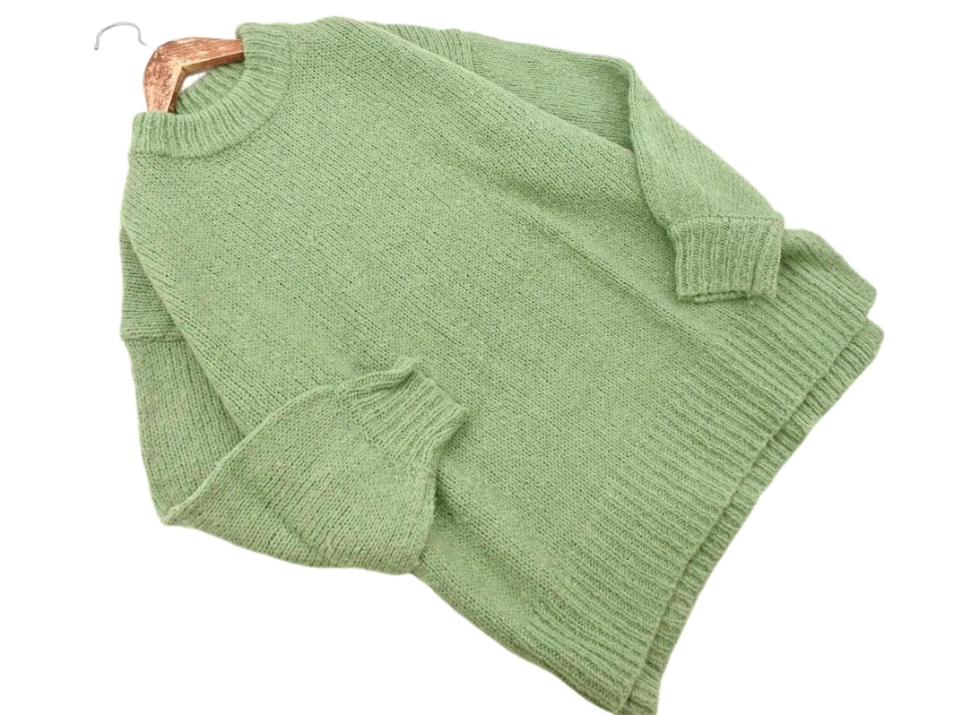 Heather ヘザー ウール混 ニット セーター sizeF/緑 ◇■ ☆ fkc5 レディース_画像1