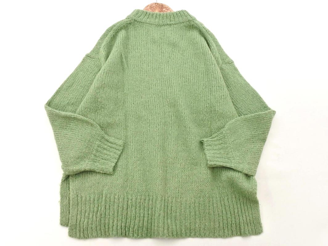 Heather ヘザー ウール混 ニット セーター sizeF/緑 ◇■ ☆ fkc5 レディース_画像4