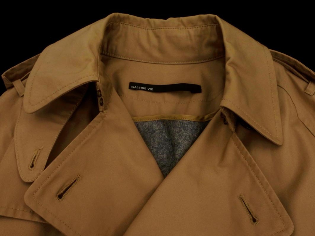 GALERIE VIE ギャルリーヴィー トゥモローランド ライナー付き トレンチ コート size1/ベージュ ◇■ ☆ fkc5 レディース_画像3