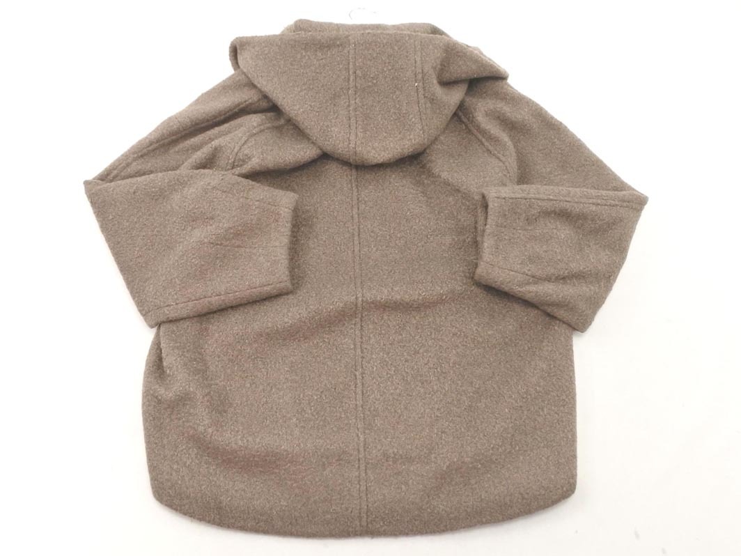 Rope Picnic ロペピクニック フード ジップアップ コート size38/ダークブラウン ◇■ ☆ fkc5 レディース_画像6