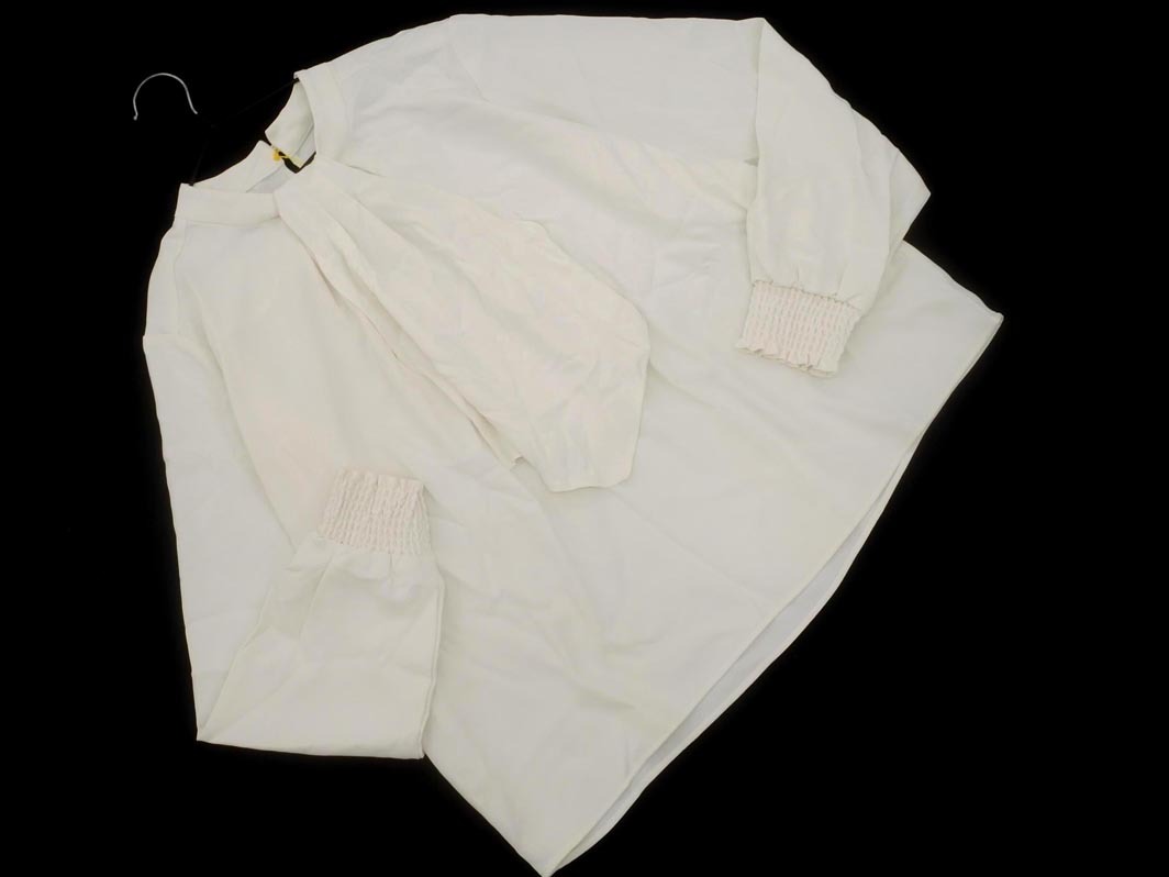 ネコポスOK 新品 Rope Picnic ロペピクニック ボウタイ ブラウス シャツ size40/オフホワイト ◇■ ☆ fkc5 レディース_画像1