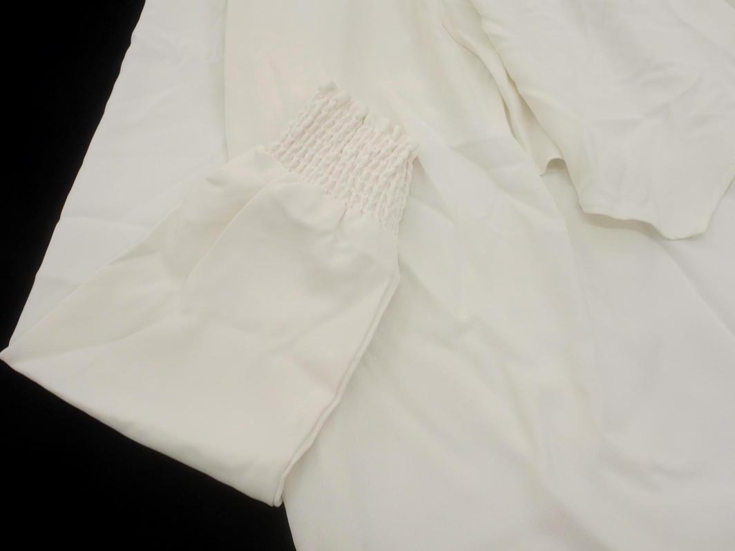 ネコポスOK 新品 Rope Picnic ロペピクニック ボウタイ ブラウス シャツ size40/オフホワイト ◇■ ☆ fkc5 レディース_画像2