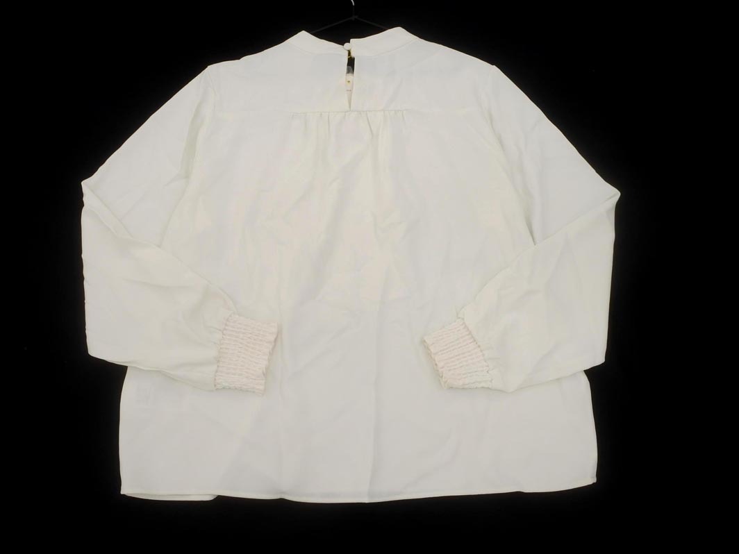 ネコポスOK 新品 Rope Picnic ロペピクニック ボウタイ ブラウス シャツ size40/オフホワイト ◇■ ☆ fkc5 レディース_画像4