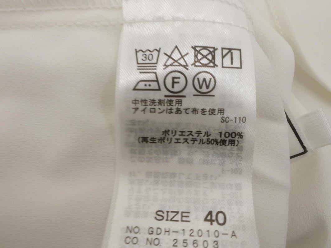 ネコポスOK 新品 Rope Picnic ロペピクニック ボウタイ ブラウス シャツ size40/オフホワイト ◇■ ☆ fkc5 レディース_画像5