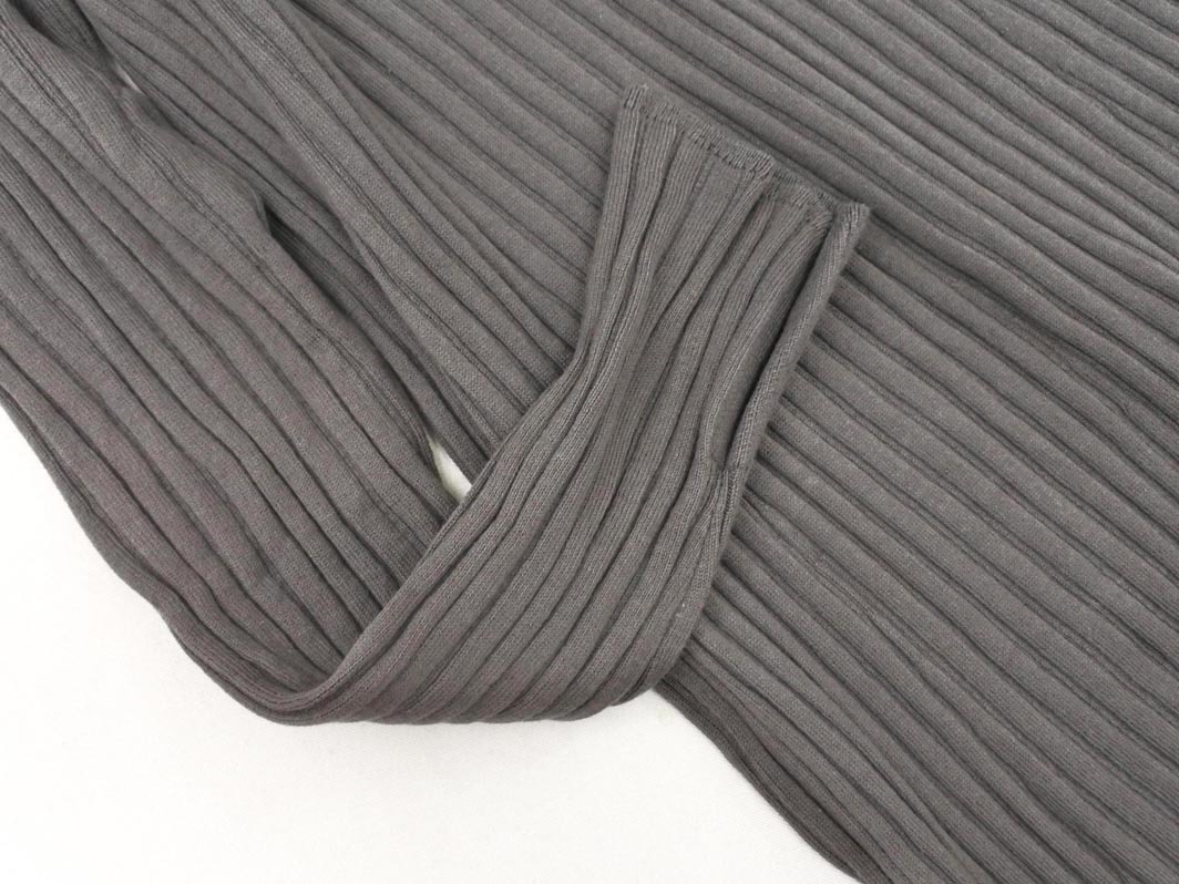 SHIPS シップス リブ ニット ワンピース グレー ◇■ ☆ fkc6 レディース_画像3