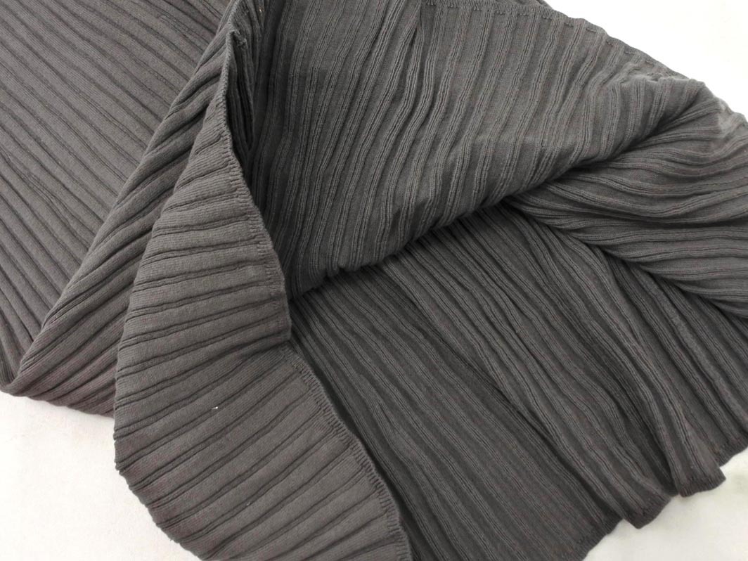 SHIPS シップス リブ ニット ワンピース グレー ◇■ ☆ fkc6 レディース_画像4