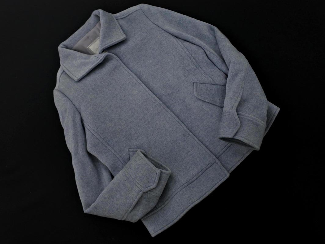 SHIPS シップス カシミヤ混 ジャケット sizeM/ブルーグレー ◇■ ☆ fkc6 レディース_画像1