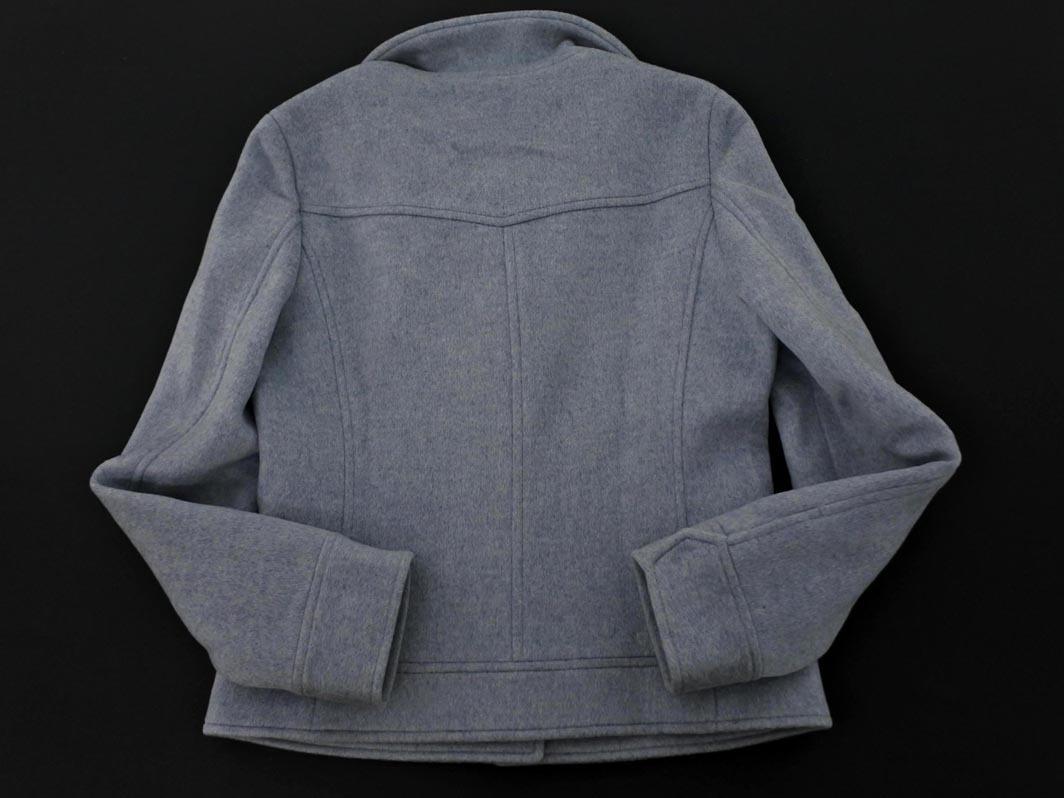 SHIPS シップス カシミヤ混 ジャケット sizeM/ブルーグレー ◇■ ☆ fkc6 レディース_画像8