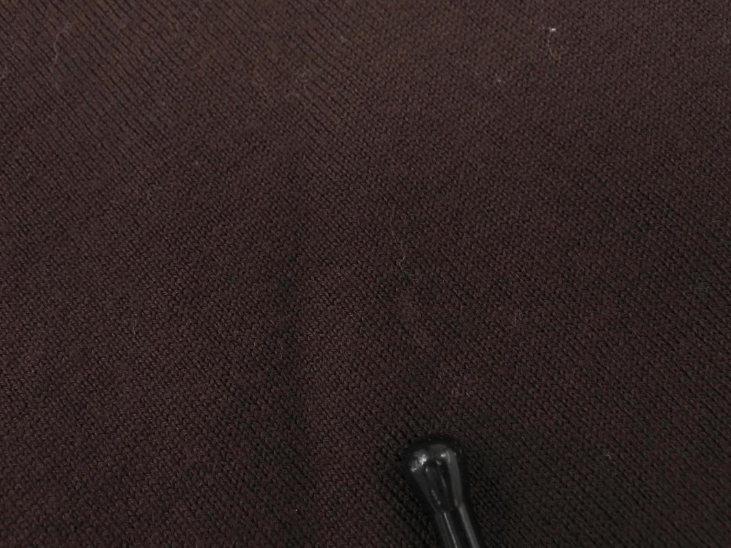 BURBERRY バーバリー ウール100% タートルネック ニット セーター sizeM/茶 ◇■ ☆ fkc6 レディース_画像4