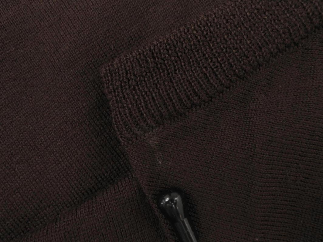 BURBERRY バーバリー ウール100% タートルネック ニット セーター sizeM/茶 ◇■ ☆ fkc6 レディース_画像7