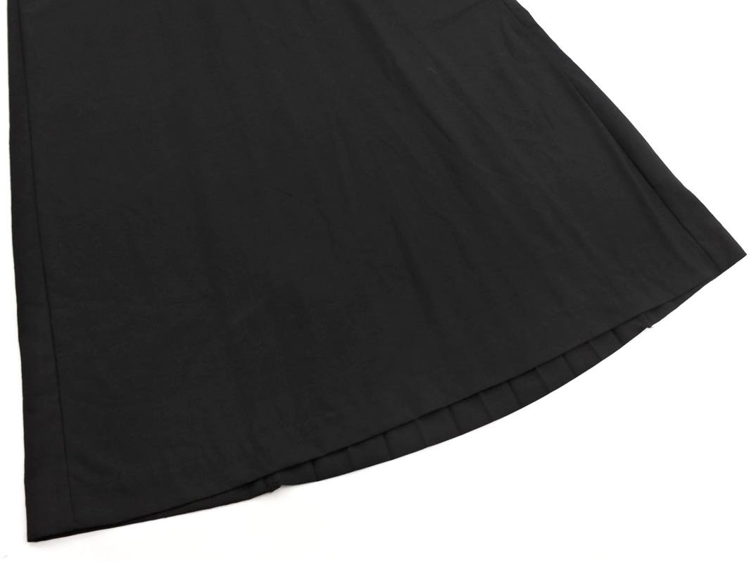 MAYSON GREY メイソングレイ Vネック ロング ジャンパー スカート size2/黒 ■■ ☆ fkc6 レディース_画像2