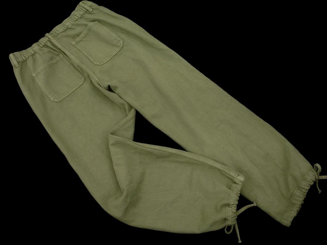 新品 ZARA ザラ ドロストリボン パンツ sizeL/カーキ ■■ ☆ fkc6 レディース_画像4