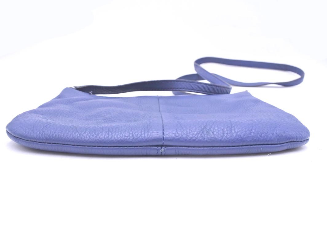 Calvin Klein カルバンクライン レザー ショルダー バッグ 青 ■■ ☆ fkc6 レディース_画像4