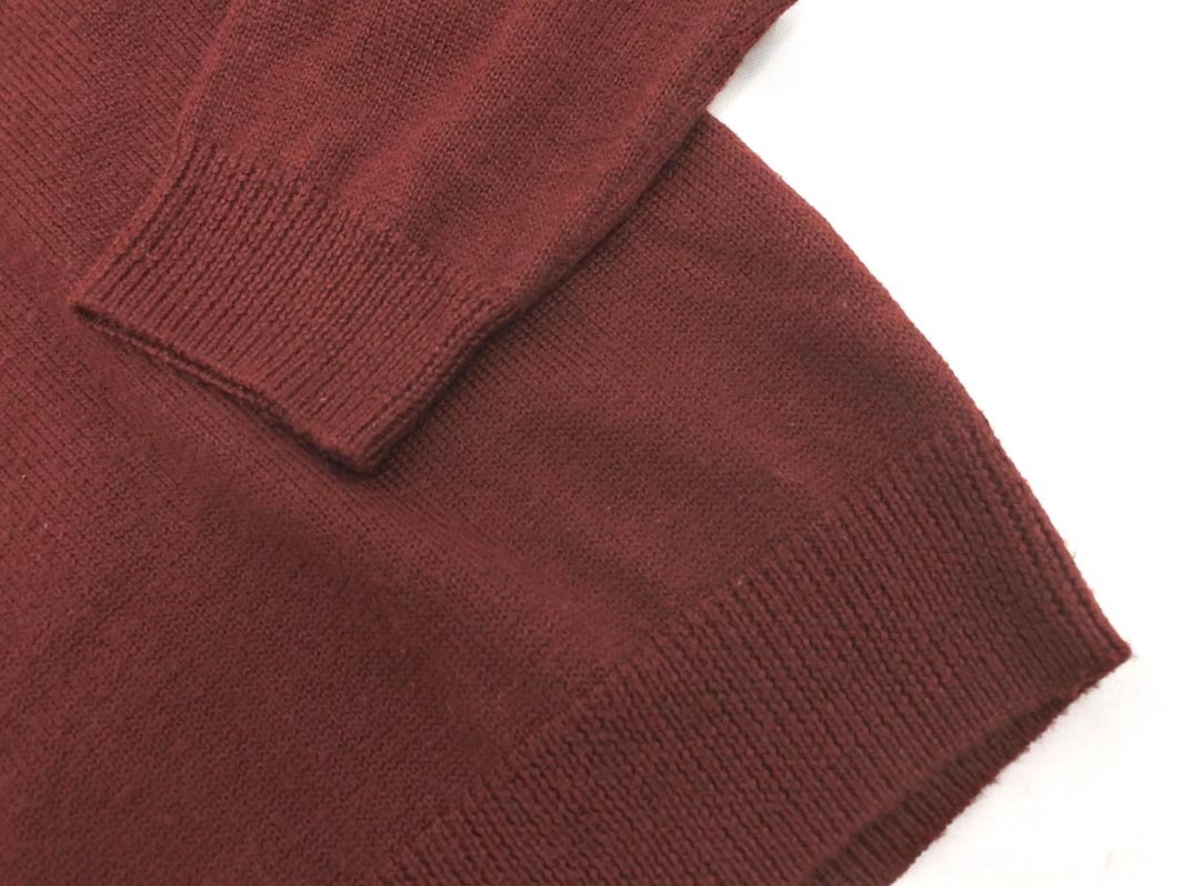 SHIPS シップス THE BEATLES ウール混 ニット セーター sizeL/茶 ◇■ ☆ fkc6 メンズ_画像2