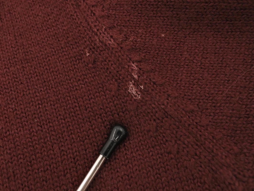 SHIPS シップス THE BEATLES ウール混 ニット セーター sizeL/茶 ◇■ ☆ fkc6 メンズ_画像5