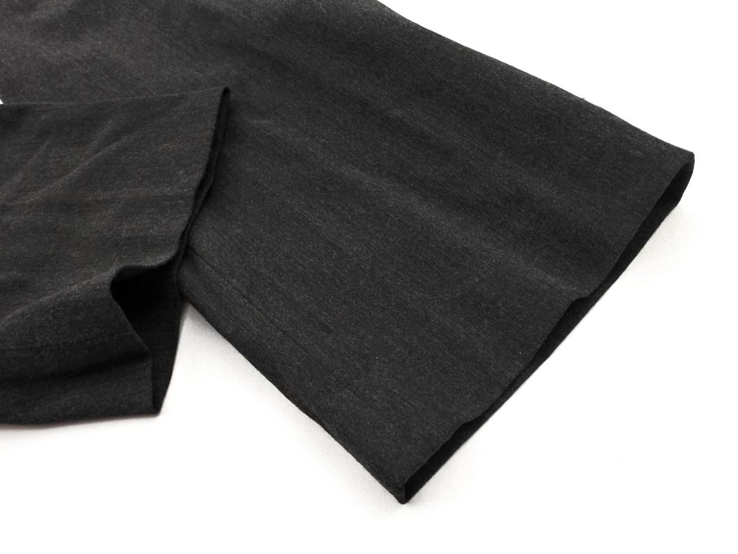 MICHEL KLEIN ミッシェルクラン スラックス パンツ size38/チャコール ■■ ☆ fkc6 レディース_画像3