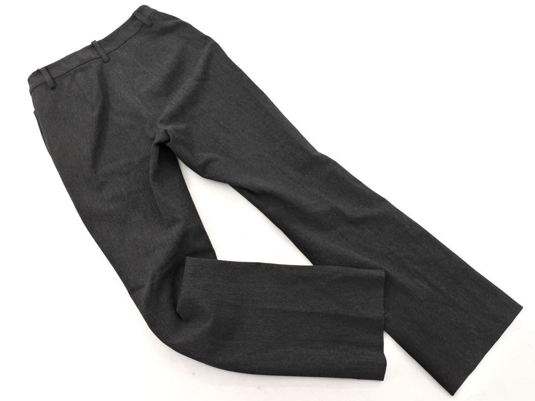 MICHEL KLEIN ミッシェルクラン スラックス パンツ size38/チャコール ■■ ☆ fkc6 レディース_画像4