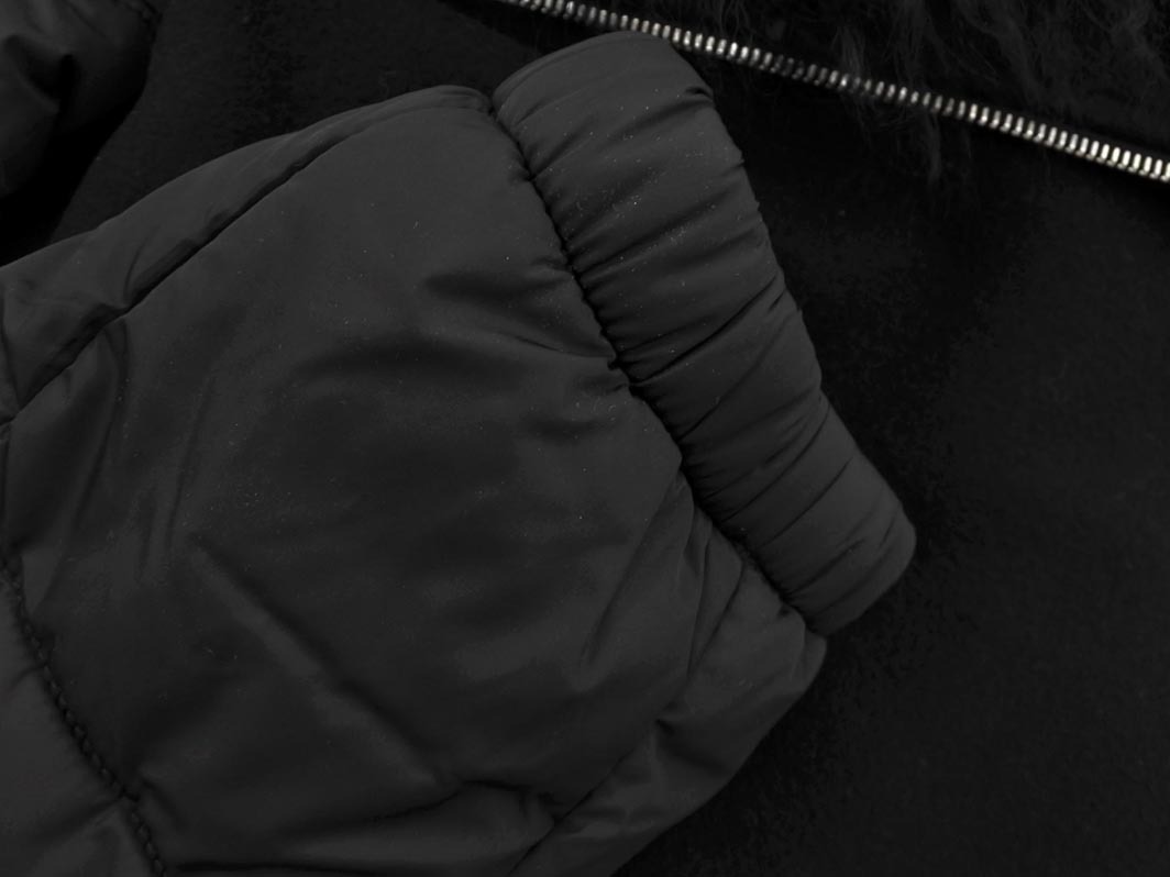 N 21 ヌメロ ヴェントゥーノ ウール混 マルチWAY ライダース ジャケット size40/黒 ◇■◎ ☆ fkc7 レディース_画像3