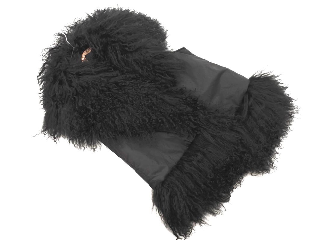 N 21 ヌメロ ヴェントゥーノ ウール混 マルチWAY ライダース ジャケット size40/黒 ◇■◎ ☆ fkc7 レディース_画像8