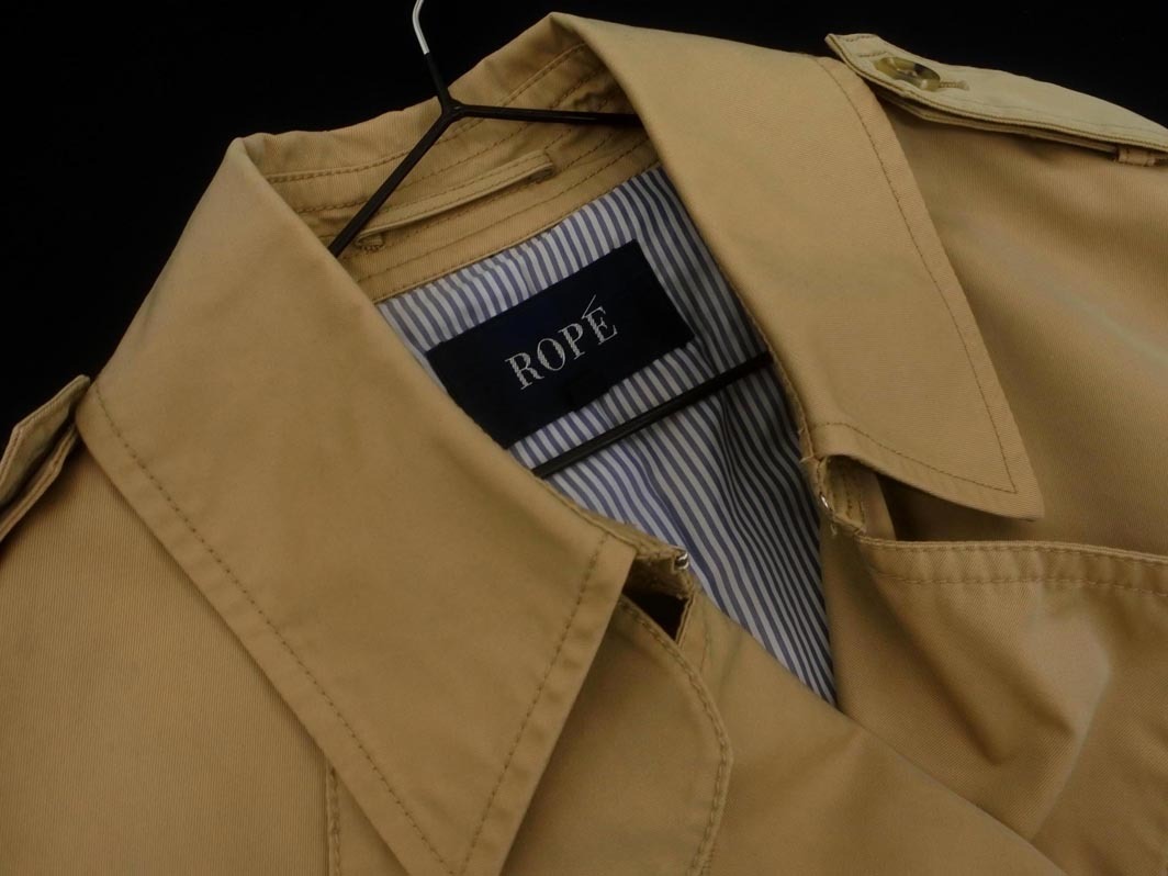 ROPE ロペ トレンチ コート size9/ベージュ ◇■ ☆ fkc7 レディース_画像2