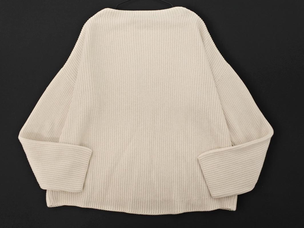 GALERIE VIE ギャルリーヴィー トゥモローランド ボートネック ニット セーター sizeS/オフホワイト ■◇ ☆ fkc7 レディース_画像5