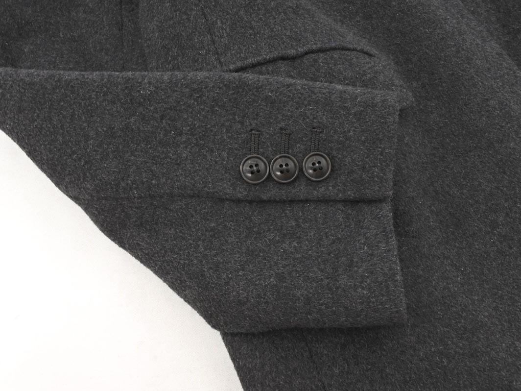 KUMIKYOKU 組曲 ウール100% チェスター コート size1/グレー ◇■ ☆ fkc8 レディース_画像3