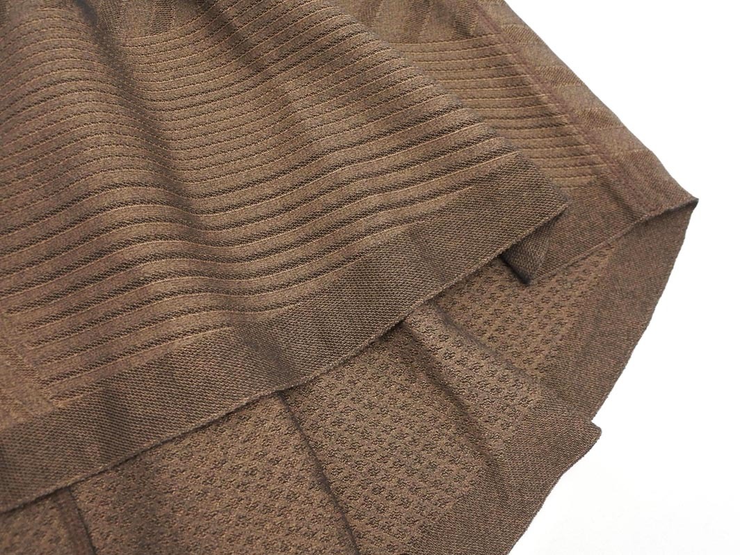 自由区 大きいサイズ フィッシュテール ロング スカート size46/茶 ◇■ ☆ fkc8 レディース_画像2