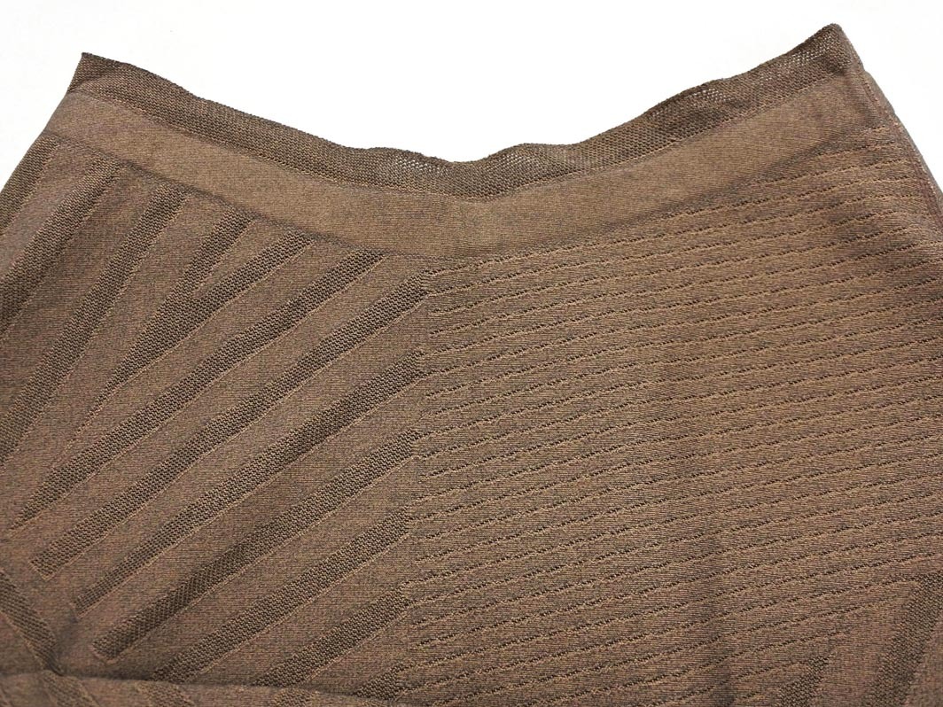 自由区 大きいサイズ フィッシュテール ロング スカート size46/茶 ◇■ ☆ fkc8 レディース_画像4