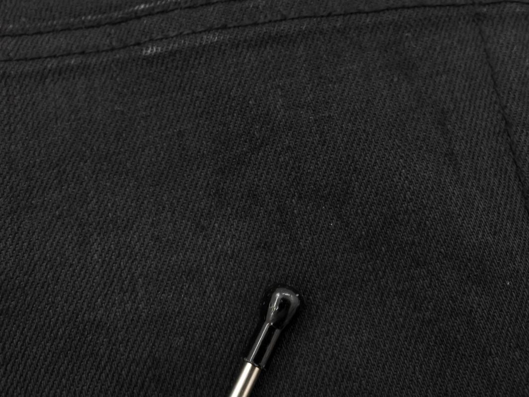 BURBERRY BLACK LABEL バーバリー ブラックレーベル スキニー デニムパンツ size73/黒 ■■ ☆ fkc8 メンズ_画像7