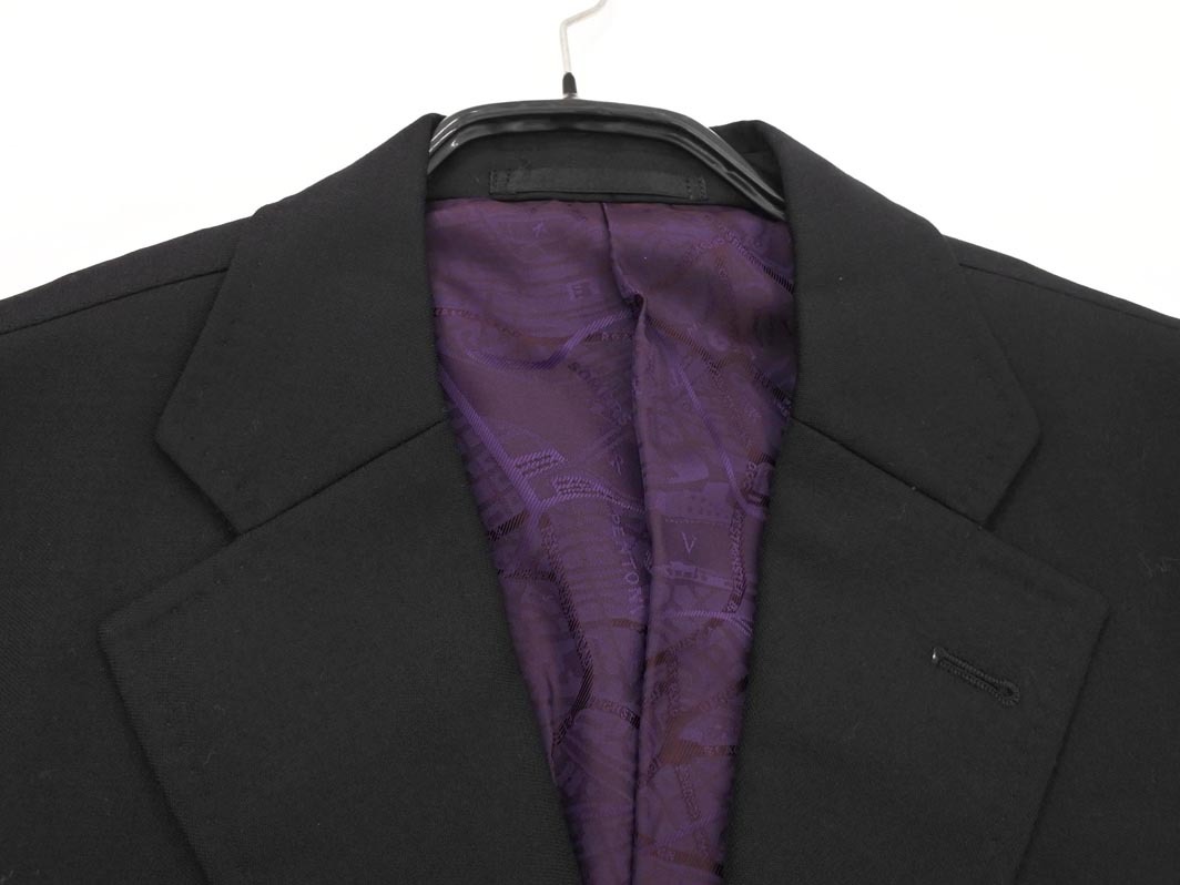 Paul Smith ポールスミス テーラード ジャケット sizeM2/黒 ■■ ☆ fkc8 メンズ_画像4