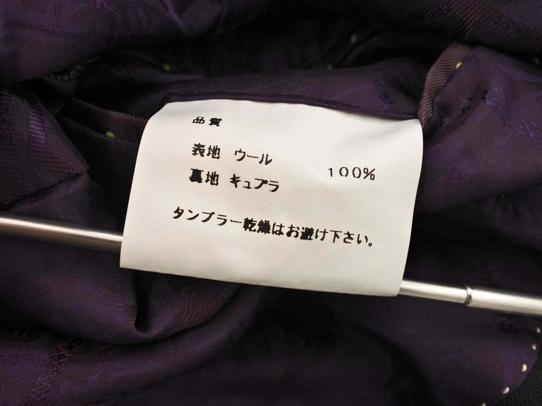 Paul Smith ポールスミス テーラード ジャケット sizeM2/黒 ■■ ☆ fkc8 メンズ_画像10