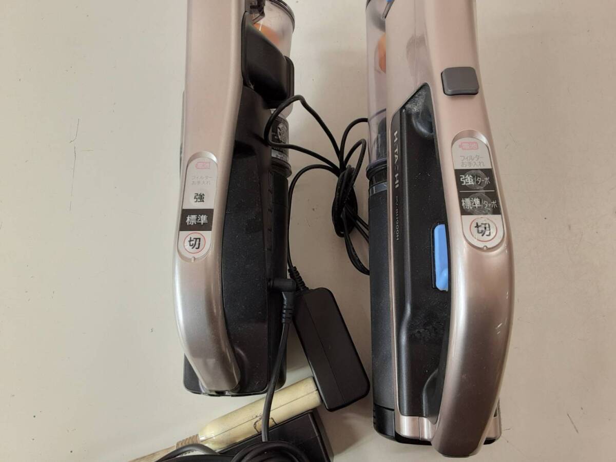 【11056 11058 こ】PV-BH900H PV-BL3J HITACHI 日立 2台セット まとめ売り 2023年製 2021年製 掃除機 コードレス_画像3