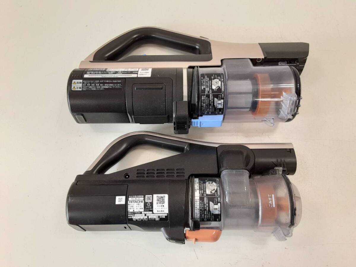 【11056 11058 こ】PV-BH900H PV-BL3J HITACHI 日立 2台セット まとめ売り 2023年製 2021年製 掃除機 コードレス_画像4