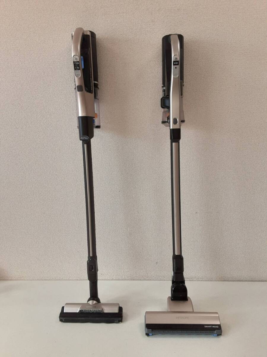【11056 11058 こ】PV-BH900H PV-BL3J HITACHI 日立 2台セット まとめ売り 2023年製 2021年製 掃除機 コードレス_画像2