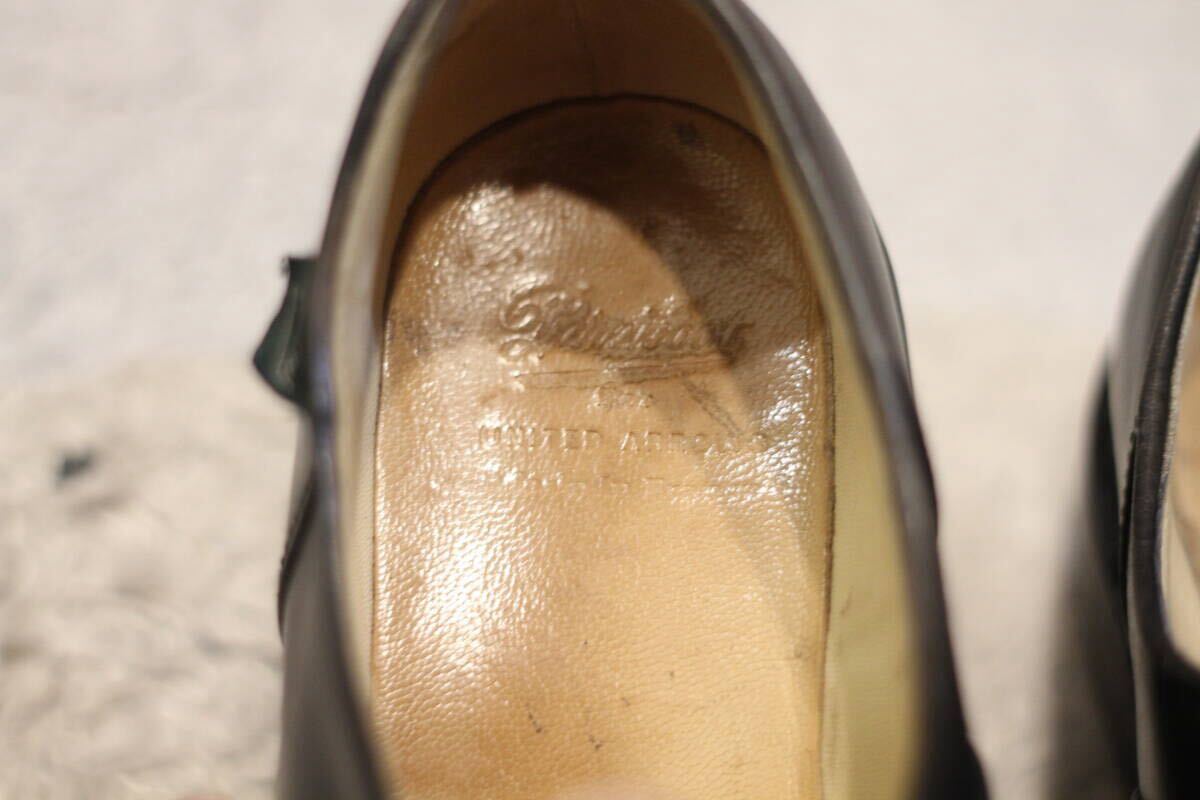 【美品/ファー】PARABOOT MICHAEL BRIDE ファーコンビ 41(パラブーツ ミカエル ブリッド ベルト REIMS CHAMBORD william チロリアン)_画像6