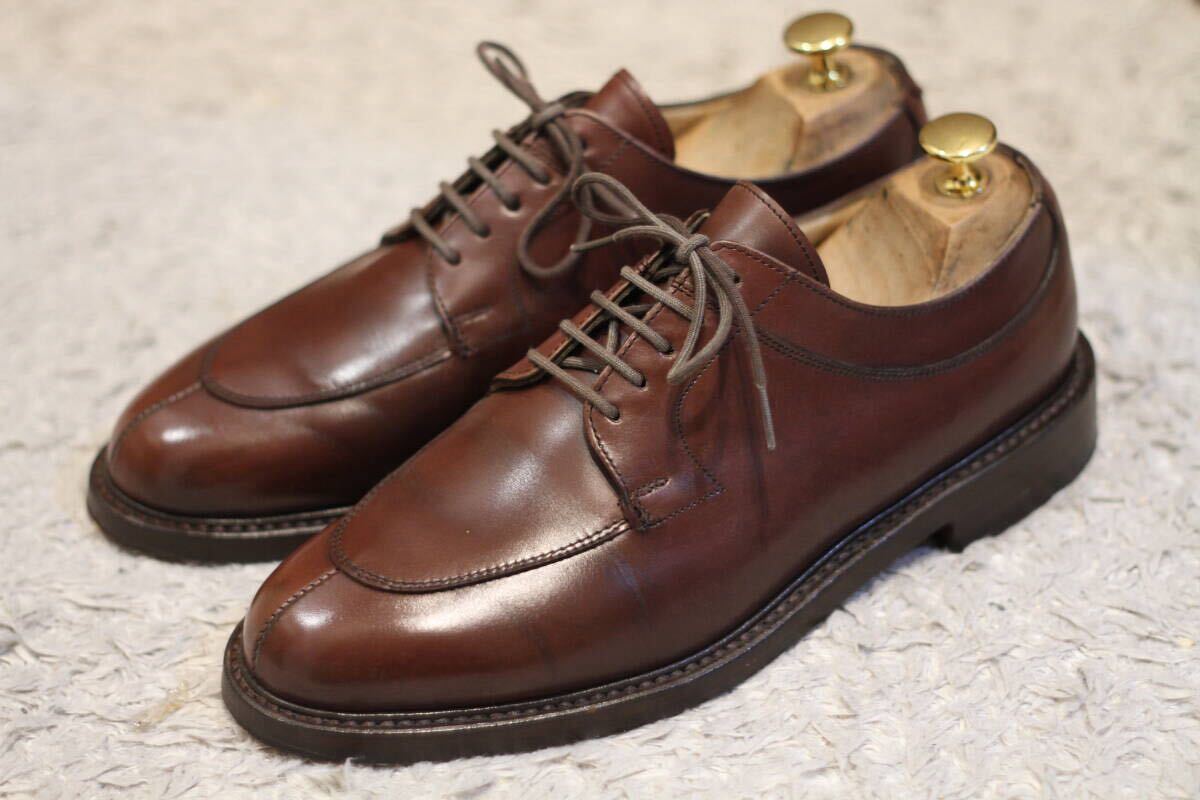 【美品/旧タグ】PARABOOT Vチップ AVIGNON 6.5(パラブーツ アヴィニョン Chambord ミカエル REIMS ランス ウィリアム William Michael_画像1