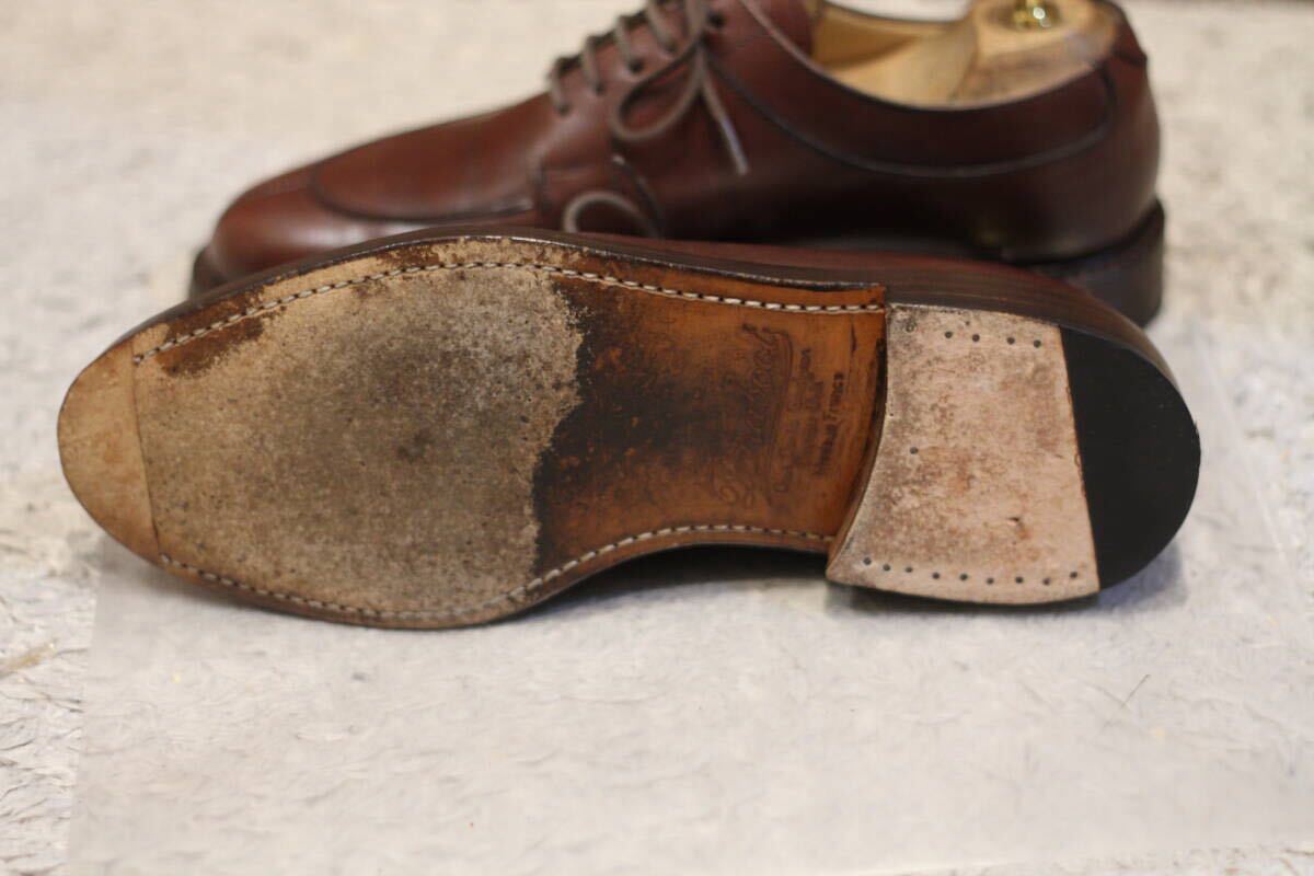 【美品/旧タグ】PARABOOT Vチップ AVIGNON 6.5(パラブーツ アヴィニョン Chambord ミカエル REIMS ランス ウィリアム William Michael_画像4